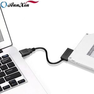 USB 3.0 tốc độ cao 7 + 6 13-Pin SATA Adapter Cable Đối với máy tính xách tay CD/DVD Rom Ổ đĩa quang PVC Áo khoác truyền dữ liệu - Product Image 2