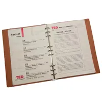 Texte TED sélectionné Transcriptions de discours Cahier anglais B5 Version papier Imprimé numérique Livre à feuilles mobiles détachable Chinois