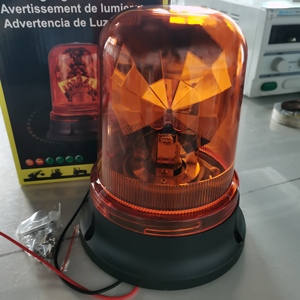 12V 24V Amber Blue Ambulance Magnetic IP65 Truck <strong>Rotating</strong> Lamp H1 <strong>Bulb</strong> Warning <strong>Led</strong> Halogen Beacon Light - Product Image 5