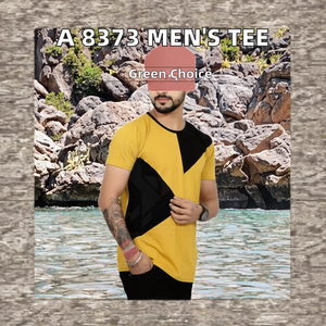 Men's Long T-Shirt 100% Cotton Loose Fit Yarn Dyed 260 Grams <b>Weight</b> Sporty Style with Digital Printing <b>Blank</b> Design - Product Image 2