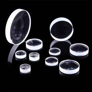 Yüksek hassasiyetli ucuz optik Biconcave odak lensi Biconvex Lens çift dışbükey Lens projektör için