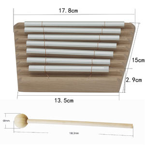 Instrumento <span class=keywords><strong>de</strong></span> percusión Orff, campanas <span class=keywords><strong>de</strong></span> <span class=keywords><strong>viento</strong></span>, carillón <span class=keywords><strong>de</strong></span> siete tonos <span class=keywords><strong>de</strong></span> <span class=keywords><strong>viento</strong></span>, herramientas musicales <span class=keywords><strong>de</strong></span> educación temprana para niños, venta al por mayor - Product Image 5