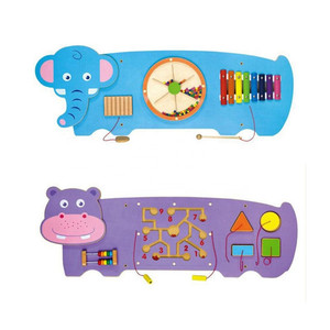 Jeu éducatif Montessori Panneau mural en bois Animaux Jouets muraux pour enfants - Product Image 4