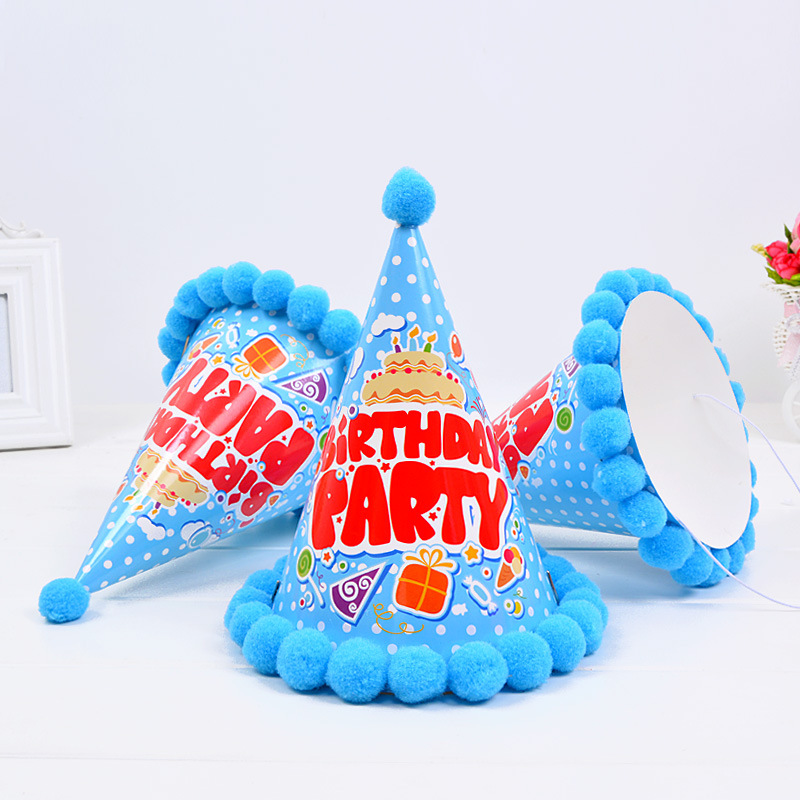 Cappello Per Metà Compleanno 1/2 – Corona Blu Per 6 Mesi, Unisex, Elastico, Per Foto E Festa Di Mezzo Anno