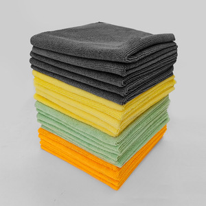 Serviette de cuisine en microfibre super absorbante personnalisée, chiffon doux pour la table, chiffon à poussière pour la maison, imprimé, en rouleau carré - Product Image 3