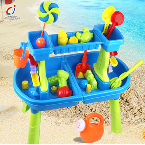 Moules à sable de plage Chengji DIY, jouets pour enfants, activités créatives et interactives, <span class=keywords><strong>table</strong></span> d'<span class=keywords><strong>eau</strong></span> d'été pour enfants - Product Image 2