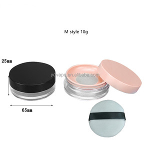 Cojín de esponja con tapa abatible para maquillaje, espejo de esponja, tamiz de red elástico, 10g, 10g - Product Image 2