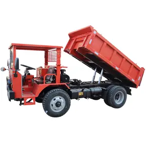 Lianke Mini Caminhão basculante 4x4 Diesel Dumper 4WD Mini Carro de Mineração Diesel Dumper