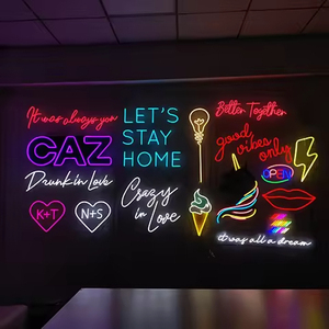 Enseigne néon LED personnalisée imprimée en 3D UV, en acier inoxydable, étanche IP65, multicolore, lettres lumineuses pour publicité extérieure - Product Image 6