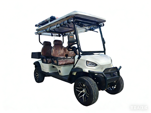 Carrito de Golf Inteligente de 6 Plazas, Precio de Fábrica, Carrito de Golf Eléctrico Solar en Venta - Product Image 2