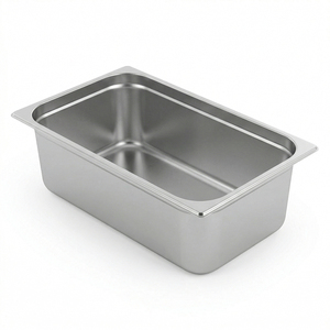 Bandeja GN de Acero Inoxidable de Grado Comercial para Alimentos, Estilo USA/EU, para Restaurantes, Hoteles, Buffet o Uso en la Cocina - Product Image 2
