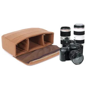 DSLR SLR Camera Insert Bag with Sleeve Camera Case For Camera Messenger Bag