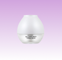 Crème Tonifiante Blanche MELAJURAN, Hydratant Facial Coréen, Glutathion, Tomate, Niacinamide, Formule Gel pour un Soin Éclatant