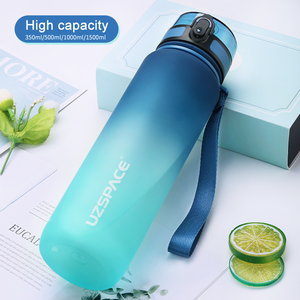Botella Deportiva Personalizada de 1000 ml, Libre de BPA, con Degradado de Color, Fabricada con Tritán Ecológico, Unisex, para Fitness, Ejercicio y Motivación - Product Image 2