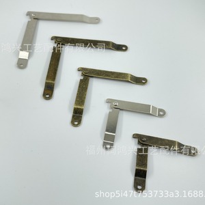 Bisagra para Muebles, Acabado Bronce Antiguo, Níquel, Latón Blanco, Montaje en Superficie, Accesorios de Ferretería Duraderos - Product Image 1