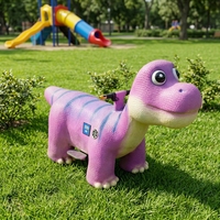 Leduole - Atracción Animatrónica de Dragón para Ferias de Diversiones, Material de Fibra de Vidrio y Hardware, Atracción Infantil para Exteriores con Capacidad de Menos de 150 kg