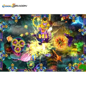 USA Catching Fish Game Machine Shooting 8 Player Fish Table Cabinet Ocean King 3 Purple Conquest Fish Game