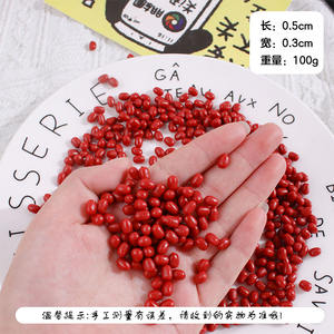 Juguetes de Plástico para Manualidades, Mini Figuras de Frijol Rojo, Champiñón y Maíz para Decoración y Arte - Product Image 6