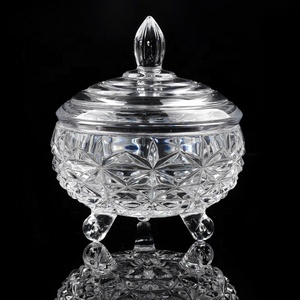 Boîte à bonbons européenne en cristal transparent, pour mariage, <span class=keywords><strong>sucrier</strong></span> en verre de cristal - Product Image 4