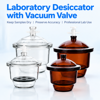 Épandoir de laboratoire en verre sous vide, transparent, brun, 150/180/210/240/300 ml, modèle 05 Jiangsu