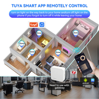 Pour UL Zigbee pour Bluetooth Smart Remote Control RGB RGBCT Gradateur pour LED Wall Strip Lights pour UL Certified Controllers