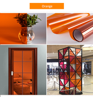 Noyark 2mil 1,52m*30m Dekorative Fensterfolie Farbige Fensterfolie
