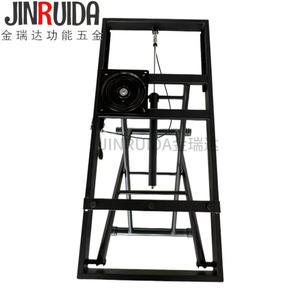 JIN RUI DA Stable and Durable Rotating Pneumatic Lifting and Folding <strong>Functional</strong> <strong>Hardware</strong> Coffee <strong>Table</strong> Rack - Product Image 5
