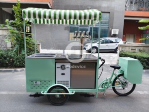 Tricycle mobile à trois roues Etodevice pour la vente de café en extérieur - Product Image 4