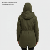 Veste parka pour homme à manches longues, surdimensionnée, imperméable, de style streetwear, avec logo personnalisé, pour l'hiver, en plein air