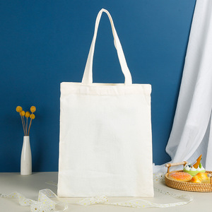 Vente en gros de sacs fourre-tout en toile pour l'éducation des étudiants fabriqués sur mesure petits lots sacs fourre-tout en toile sacs fourre-tout vierges imprimés sur mesure - Product Image 4