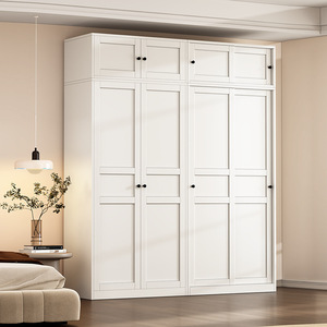 Armoire pour enfants en acier, moderne et simple, avec portes battantes, meuble de rangement pour chambre à coucher, gain de place - Product Image 1