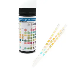 Réponse rapide Protéine Sucre 11 10 Paramètre Analyse d'urine Bandelette de test de calcium urinaire