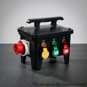 Distribuidor de energía portátil de 6 canales y 16A para conciertos, pantallas LED y sistemas de sonido. Caja de distribución de energía para escenarios. - Product Image 3