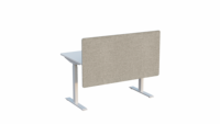 Bureau électrique ergonomique réglable en hauteur, table assis-debout moderne et silencieuse pour le bureau à domicile, cadre de bureau.