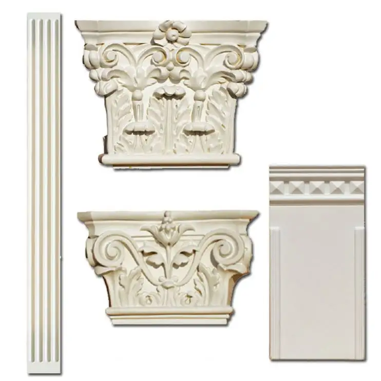 Римская колонна Pilaster, полиуретановые наружные колонны, формы для цемента, бетона, домашние формы, Декоративные Плоские колонны, дизайн корбеля