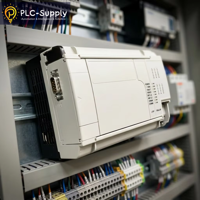 PLC-Supply 1764-LRP PLC CPU Processor Unit High Speed Logic Processing Controller Module Built-in Communication Port Industrial