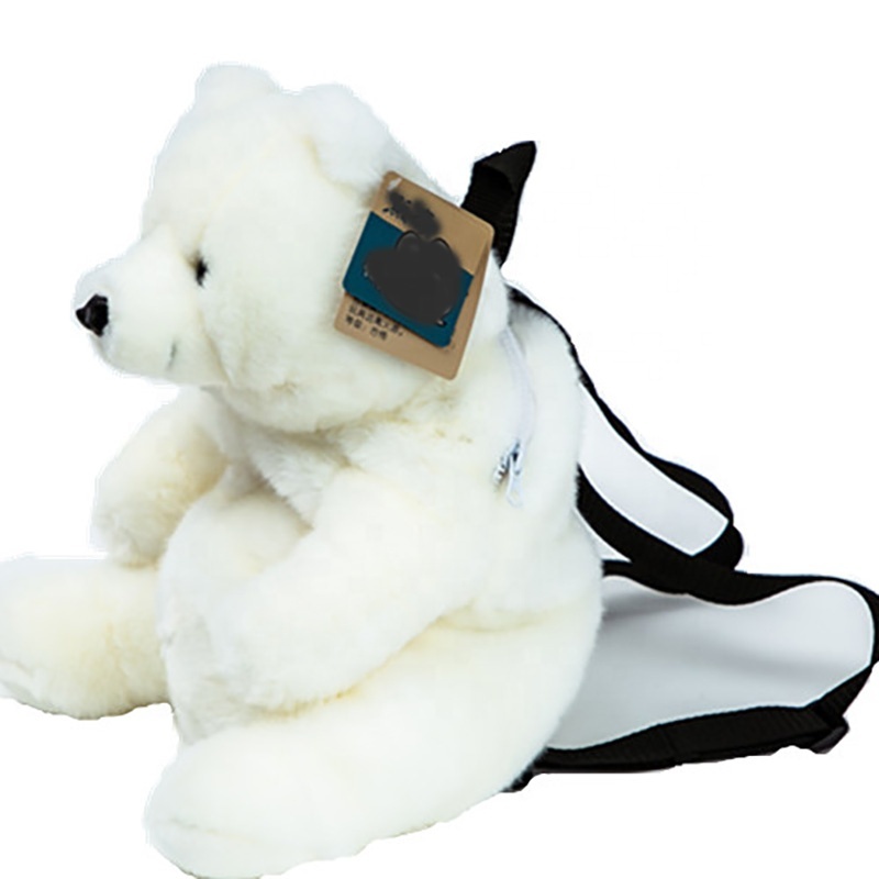 Plush polar Bear Backpack s-l400.jpg main image 4