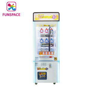 Machine de jeu de distribution de mini-clés Funspace à 9 trous, machine à griffes à clés avec accepteur de billets pour l'amusement des enfants - Product Image 3