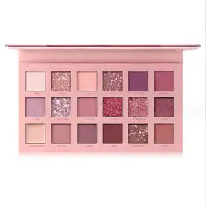 Bán Buôn Đầy Màu Sắc Sang Trọng Eyeshadow Trang Điểm Nhãn Hiệu Riêng Biểu Tượng Tùy Chỉnh Eyeshadow Palette Bóng Mắt Long Lanh Eyeshadow