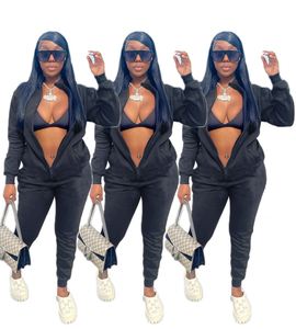 Automne 2021 femmes vêtements à manches longues <span class=keywords><strong>combinaison</strong></span> chic body <span class=keywords><strong>femme</strong></span> à la mode noir fermeture éclair avant - Product Image 1