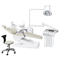 Unité de turbine portable complète unité dentaire avec compresseur unité de commande de fauteuil dentaire