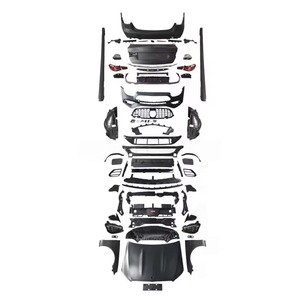 2009-2014 Clase E <span class=keywords><strong>W212</strong></span> Actualización a W213 2021 E63s Estilo Bodykit Full Hood Trunk Lid Bumpers Kit de conversión - Product Image 1