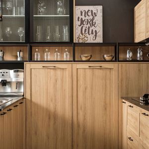 Mueble de Cocina Modular Clásico con Fregadero, Grifo, Taburete Deslizante, <span class=keywords><strong>Pequeño</strong></span>, Económico, Listo para Instalar - Product Image 3