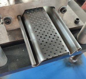 Lưỡi cuộn hình thành khung cửa thép màn trập Rèm Phụ tùng máy làm - Product Image 3
