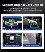 Radio para Auto con Sistema Linux de 12.3 Pulgadas para Mercedes-Benz Clase CLS W218 C218 X218 NTG4.0/4.5, Multimedia Inalámbrico, Android Auto y CarPlay