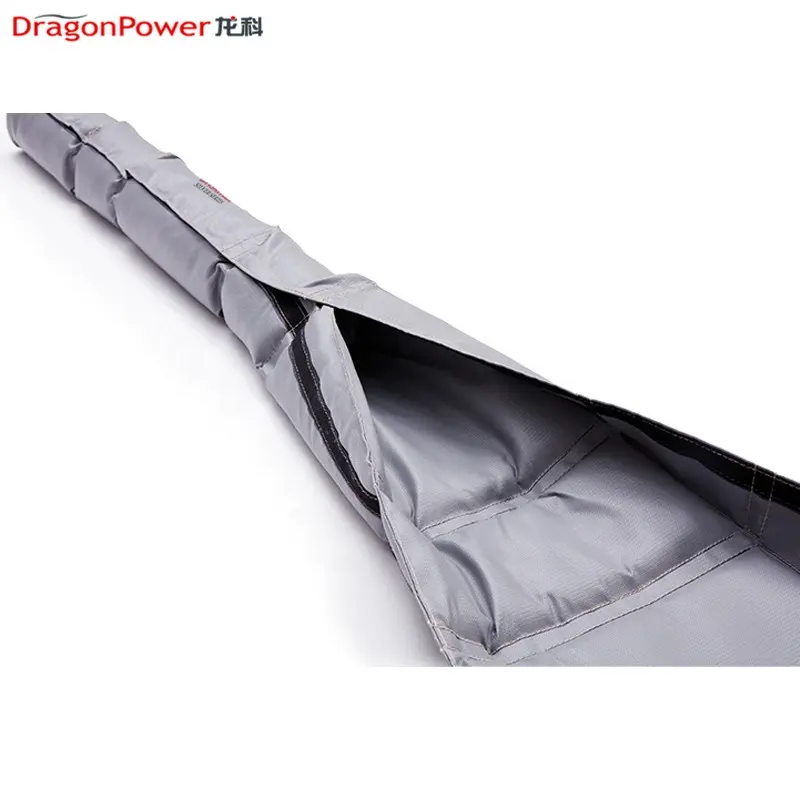 Thermal insulation material fiber glass pipe insulation jacket for hoses and pipes