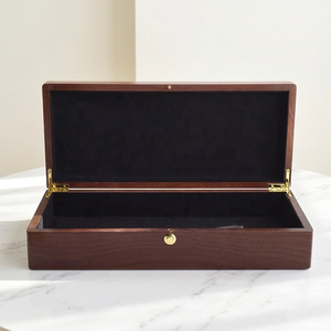 Scatola Regalo in <span class=keywords><strong>Legno</strong></span> Ecologica con Dimensioni e Colori Personalizzabili, Design di Lusso con Coperchio a Cerniera per <span class=keywords><strong>Arte</strong></span> e Collezioni - Product Image 2
