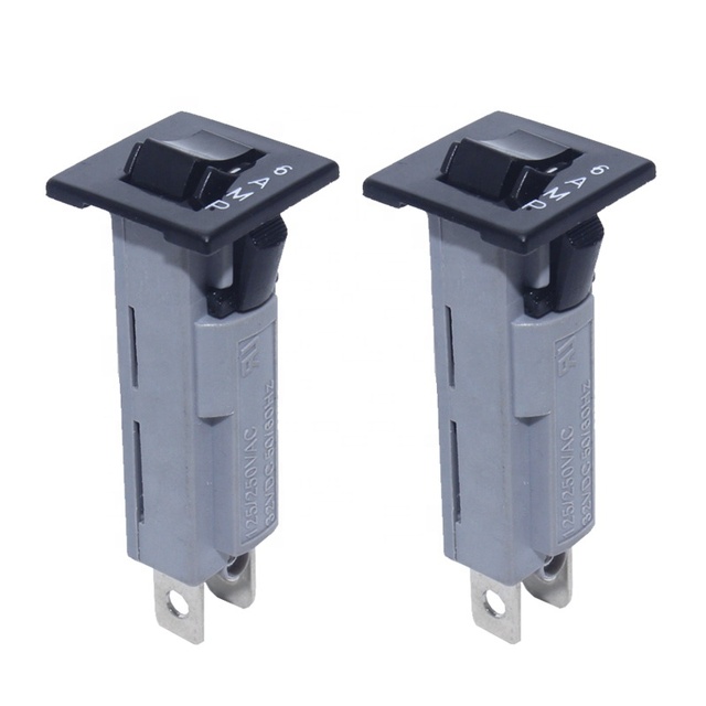 Kuoyuh 92 Serie 1 Pole 50/60Hz Mini Circuit Breaker Portable Power Strip 0.5A-15A 250V 6kA B Curve Manual Reset Thermal Overload