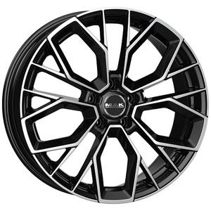LLANTAS DE ALEACIÓN MAK F9022TSBM28KYX STILO ESPEJO NEGRO 9J22 et28 5X130 cb71,6 - Product Image 1