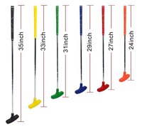 Longueur réglable personnalisé Mini Golf Putters Club Sports enfants Swing Trainer droitier Golf Clubs Set
